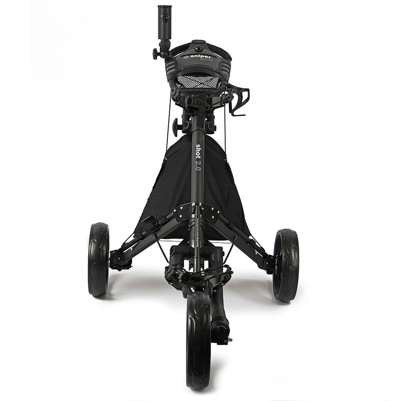 Sniper Golf Shot 2.0 carrito manual de golf, gris oscuro