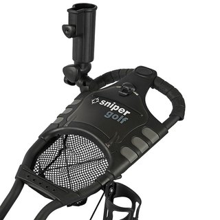 Sniper Golf Shot 2.0 carrito manual de golf, gris oscuro