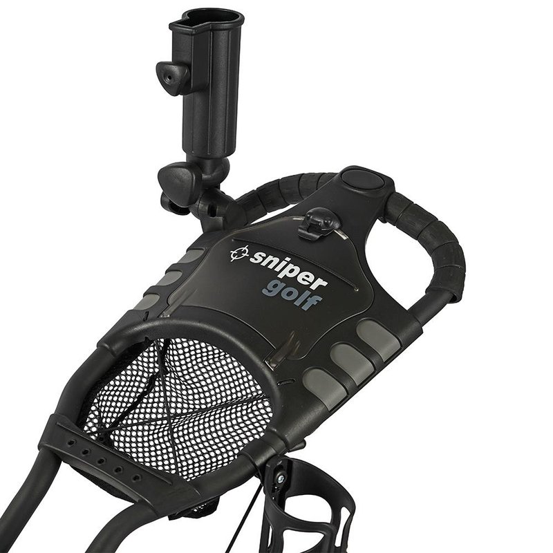 Sniper Golf Shot 2.0 carrito manual de golf, gris oscuro