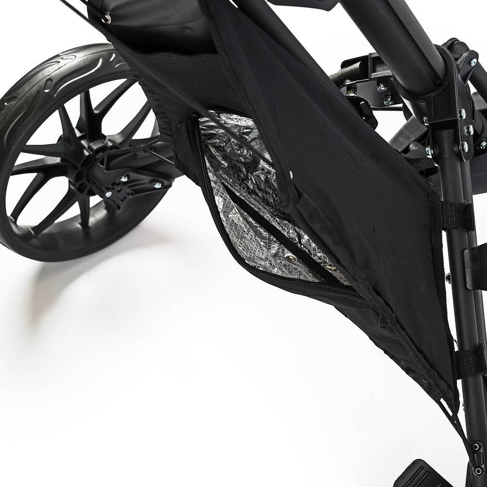 Sniper Golf Shot 2.0 carrito manual de golf, gris oscuro