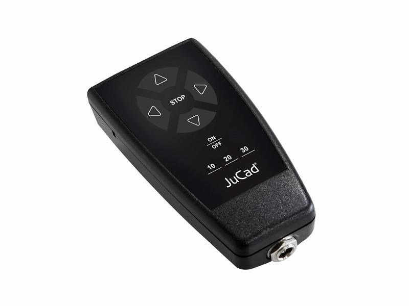 JuCad Phantom Titan eX 2.0 carrito eléctrico + mando a distancia (JFS2) + bolsa de transporte (JRT-2), titanio