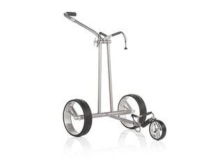 JuCad Phantom Titan 2.0 carrito eléctrico + bolsa de transporte, titanio