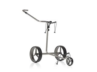JuCad drive Stainless Steel 2.0 carrito eléctrico, plateado