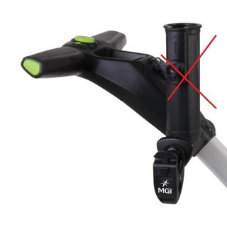 MGI ZIP Multi-purpose clip accesorio para carrito, negro