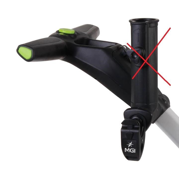 MGI ZIP Multi-purpose clip accesorio para carrito, negro