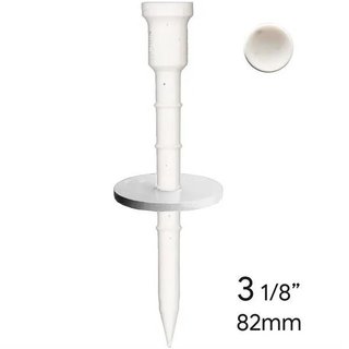 Lignum Tee 82mm (3 1/8") 10pack + disc tee