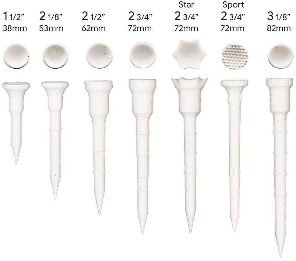 Lignum Ecoline Tee 38mm (1 1/2"), 16pack