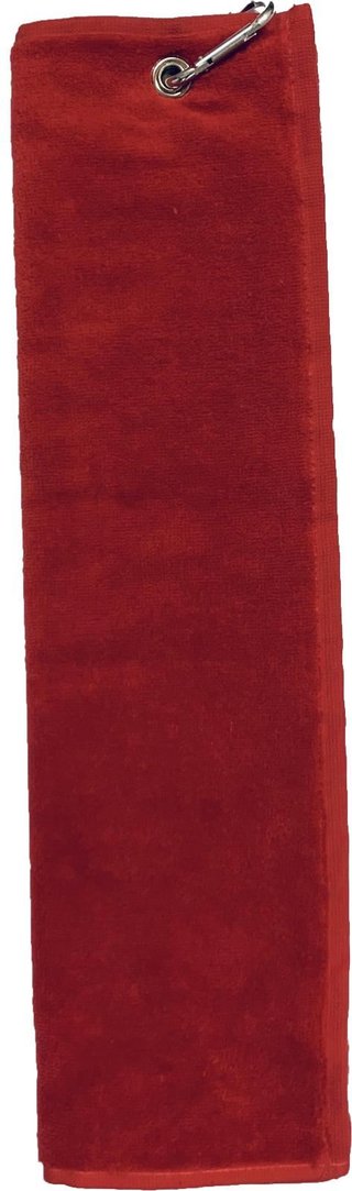 OEM Trifold toalla de golf, roja