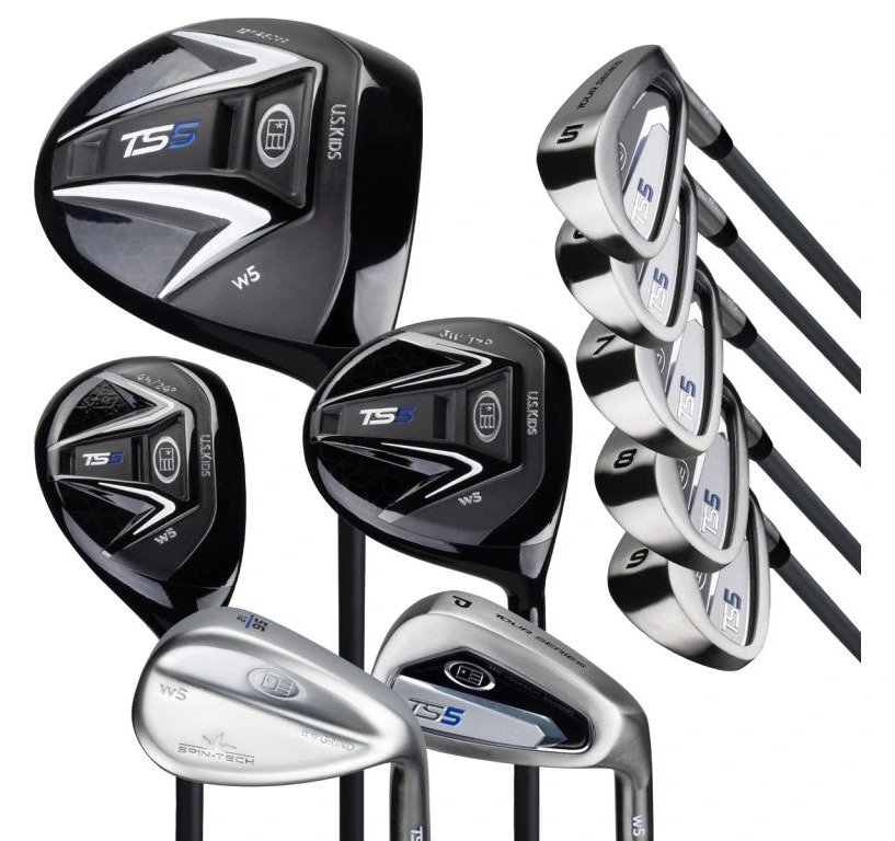 U.S. Kids Golf TS5-66 (167+cm) set de golf junior, grafito