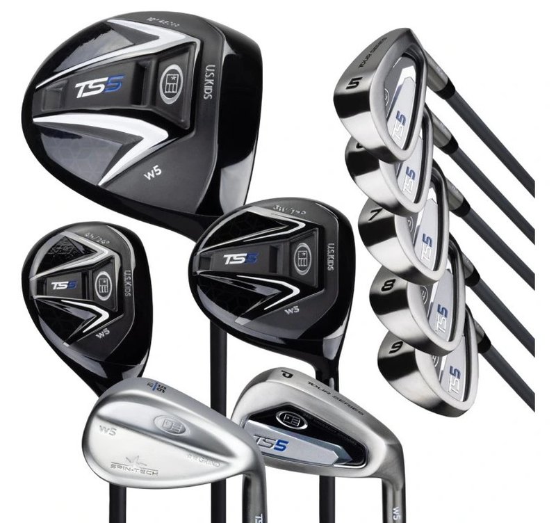 U.S. Kids Golf TS5-66 (167+cm) set de golf junior, grafito