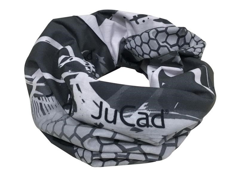 JuCad bufanda multifuncional, gris