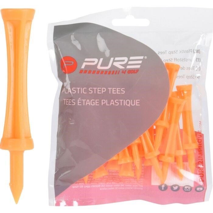 Pure 2 Improve Pure2Improve Step Orange tees, 69mm, 20tees