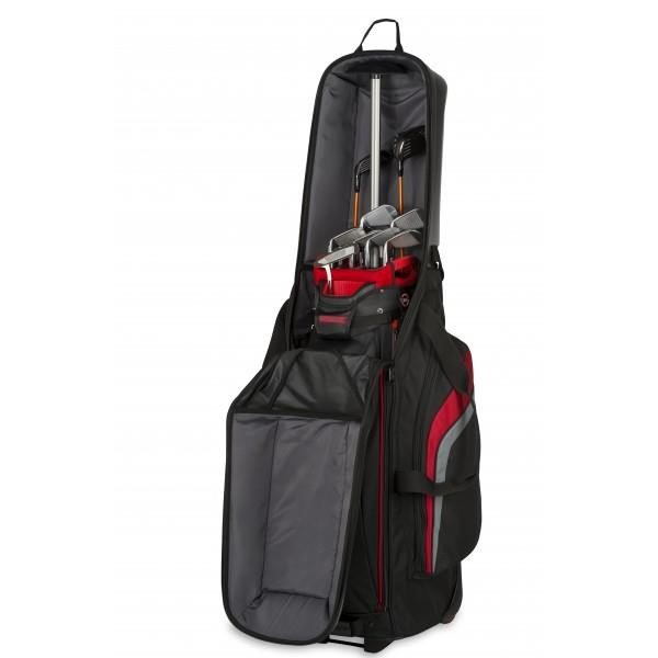 Bag Boy T-10 travel bag, negro/royal