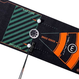 Wellputt Putting Mat - CLASSIC 13FT (4m), speed 10-11,5ft, negro