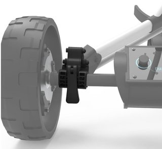 Alphard Club Booster eWheel Bracket Set - Clicgear 8.0 accesorio para carrito, negro