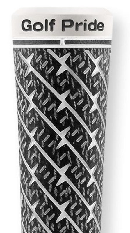 Golf Pride Z-Grip Cord grip, STANDARD, negro/blanco