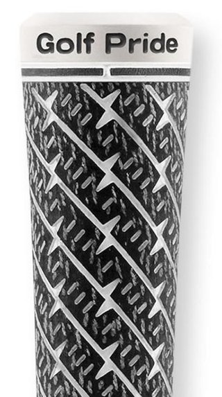 Golf Pride Z-Grip Cord grip, STANDARD, negro/blanco