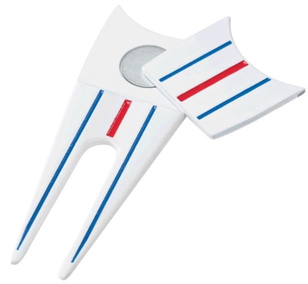 Callaway Triple Track Divot Tool blanco