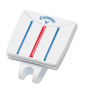 Callaway Triple Track Hat Clip, blanco