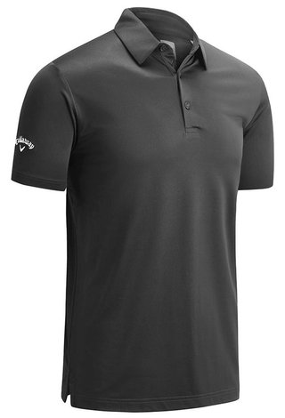 Callaway Swing Tech Solid polo de hombre, asphalt