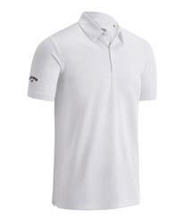 Callaway Swing Tech Solid polo de hombre, bright white