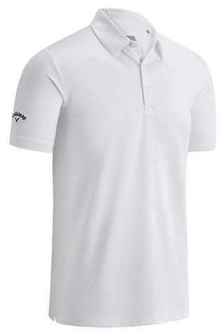 Callaway Swing Tech Solid polo de hombre, bright white