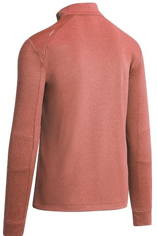 Callaway Pieced Waffle 1/4 Zip sudadera de hombre, dubarry heather