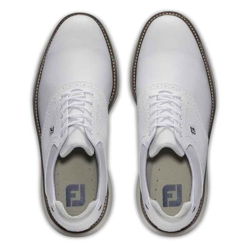 FootJoy Traditions hombre zapatos de golf, blancos