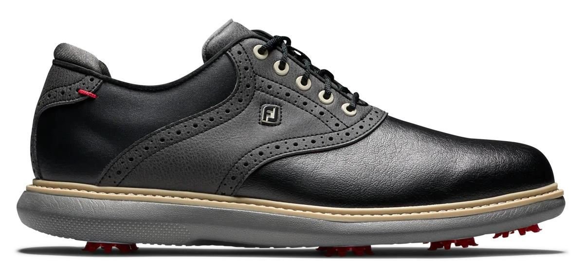FootJoy Traditions zapatos de golf para hombre, negros