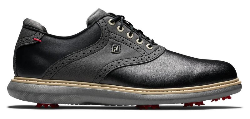 FootJoy Traditions zapatos de golf para hombre, negros