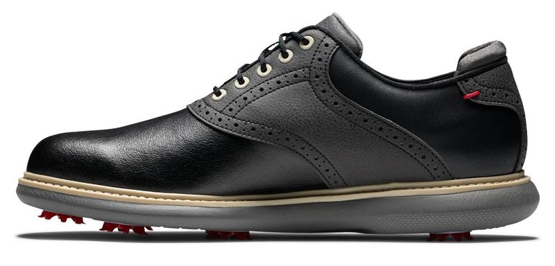 FootJoy Traditions zapatos de golf para hombre, negros