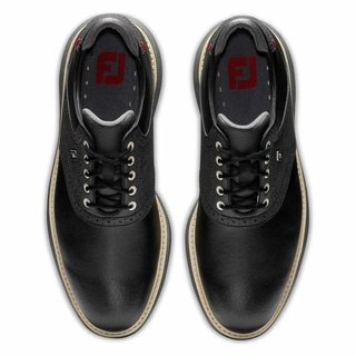 FootJoy Traditions zapatos de golf para hombre, negros
