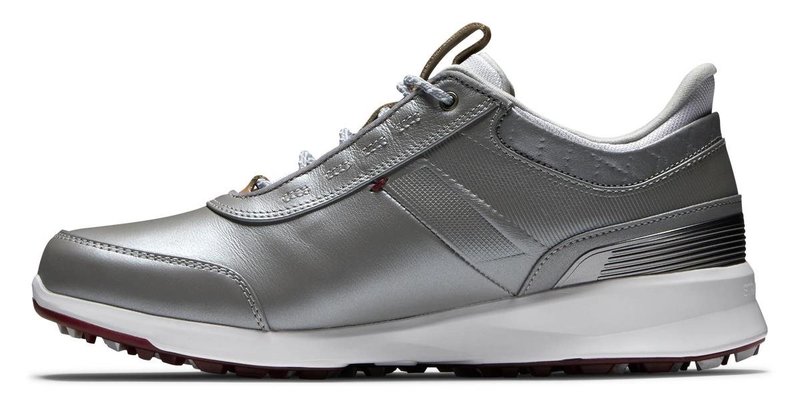 FootJoy Stratos zapatillas de golf para mujer, plateadas