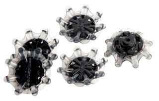 SoftSpikes Pulsar Fast Twist FJ clavos de golf oficiales, negro/gris (18 uds)