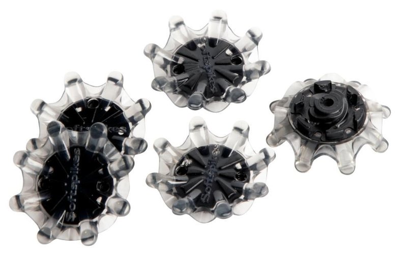 SoftSpikes Pulsar Fast Twist FJ clavos de golf oficiales, negro/gris (18 uds)