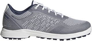 Adidas Alphaflex Sport Spikeless zapatillas de golf para mujer, blanco/índigo