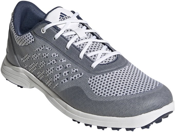 Adidas Alphaflex Sport Spikeless zapatillas de golf para mujer, blanco/índigo
