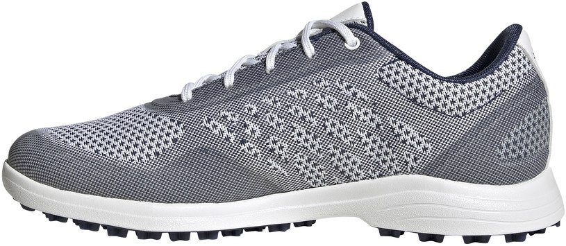 Adidas Alphaflex Sport Spikeless zapatillas de golf para mujer, blanco/índigo