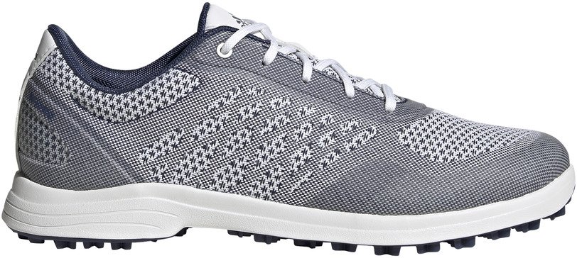 Adidas Alphaflex Sport Spikeless zapatillas de golf para mujer, blanco/índigo