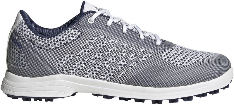 Adidas Alphaflex Sport Spikeless zapatillas de golf para mujer, blanco/índigo