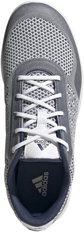 Adidas Alphaflex Sport Spikeless zapatillas de golf para mujer, blanco/índigo