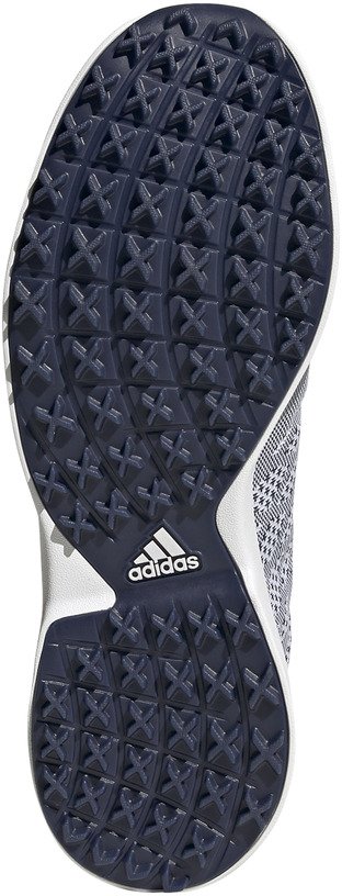 Adidas Alphaflex Sport Spikeless zapatillas de golf para mujer, blanco/índigo