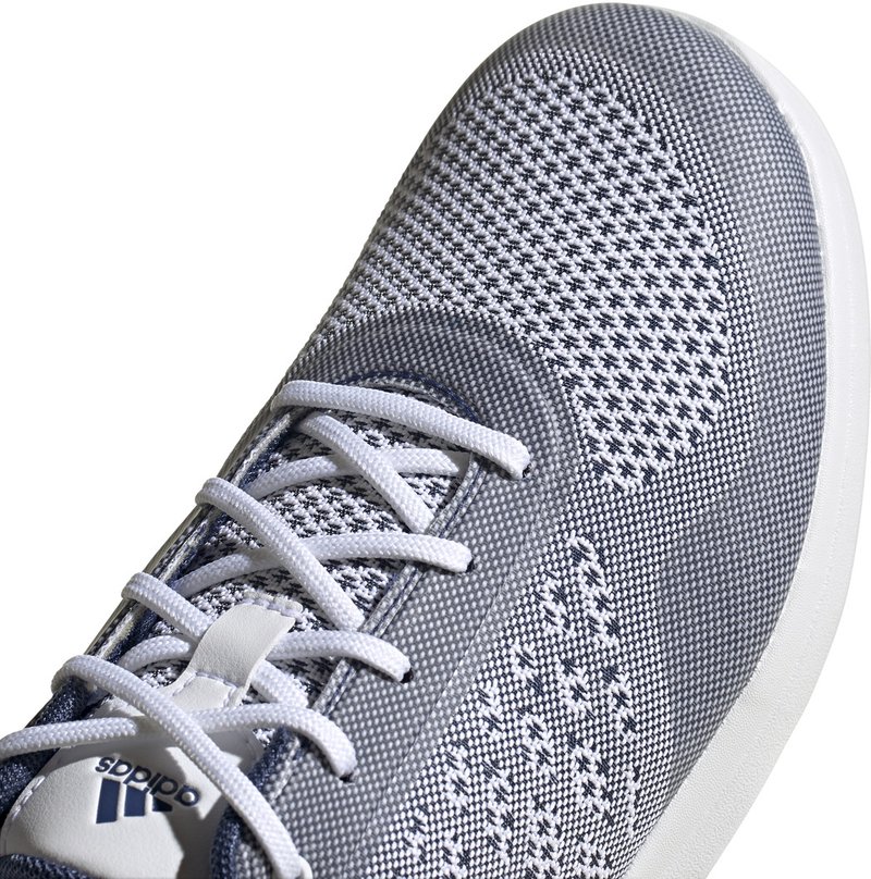 Adidas Alphaflex Sport Spikeless zapatillas de golf para mujer, blanco/índigo