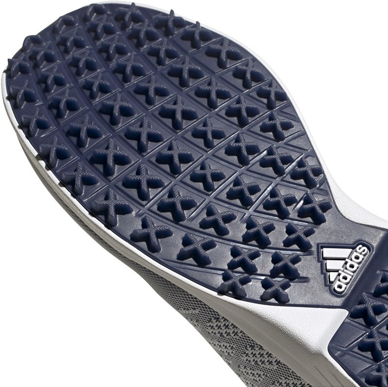 Adidas Alphaflex Sport Spikeless zapatillas de golf para mujer, blanco/índigo