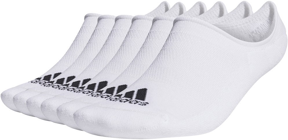 Adidas calcetines cortos de golf para hombre, blancos (6 pares)