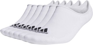 Adidas calcetines cortos de golf para hombre, blancos (6 pares)