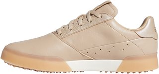 Adidas Adicross Retro zapatillas de golf para mujer, ash pearl/gold met./chalk white