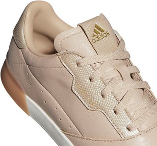 Adidas Adicross Retro zapatillas de golf para mujer, ash pearl/gold met./chalk white