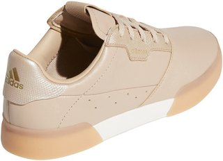 Adidas Adicross Retro zapatillas de golf para mujer, ash pearl/gold met./chalk white