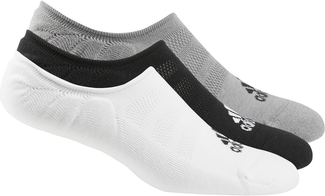 Adidas calcetines cortos para hombre (3 pares), gris